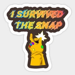 Survived the Snap Sticker